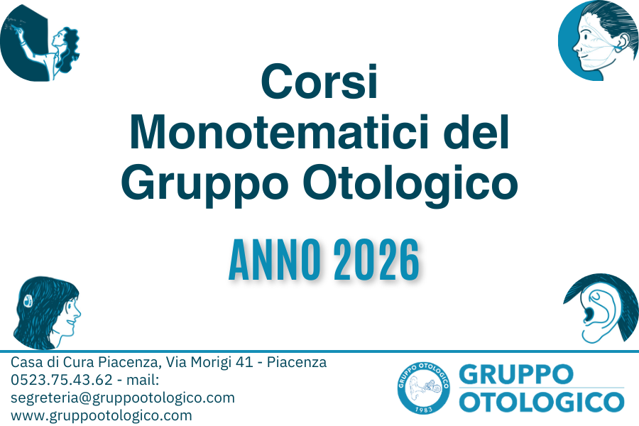 Corsi Monotematici 2026 - Gruppo Otologico